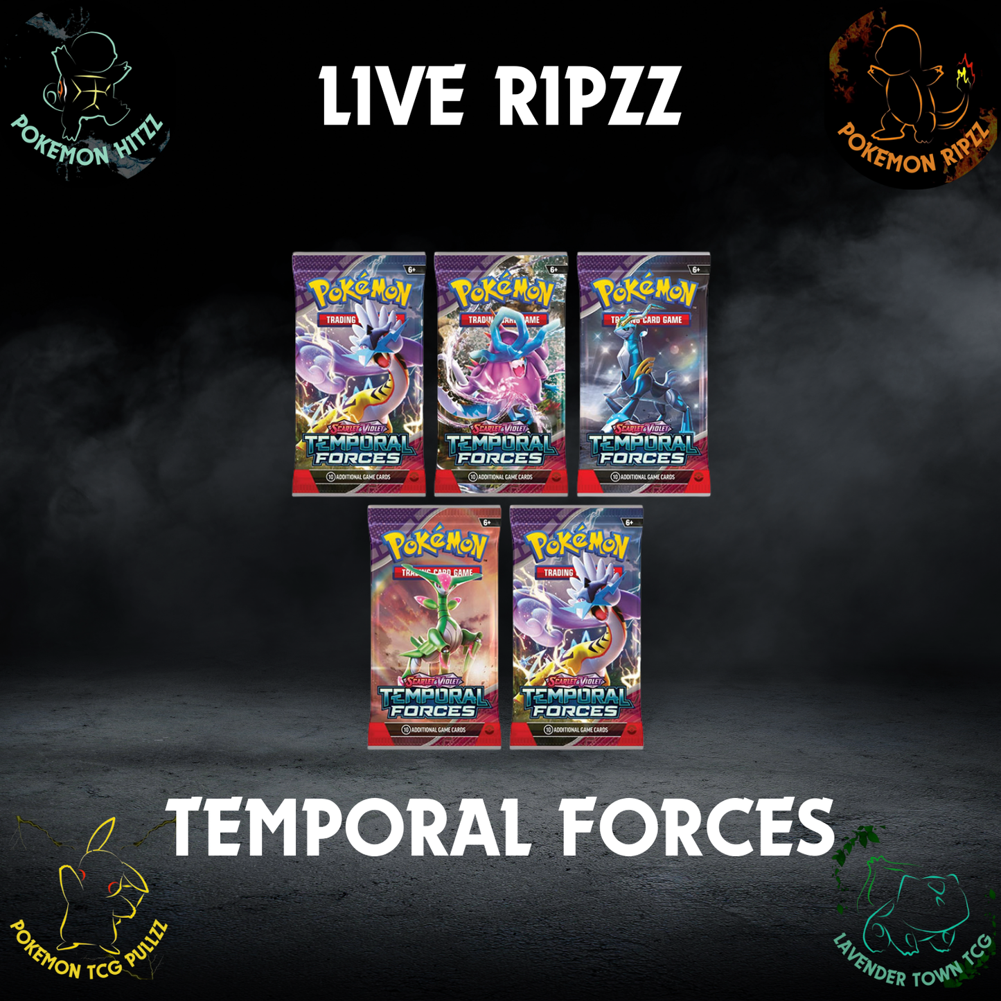 Temporal Forces Scarlet & Violet - Choose Your Tier