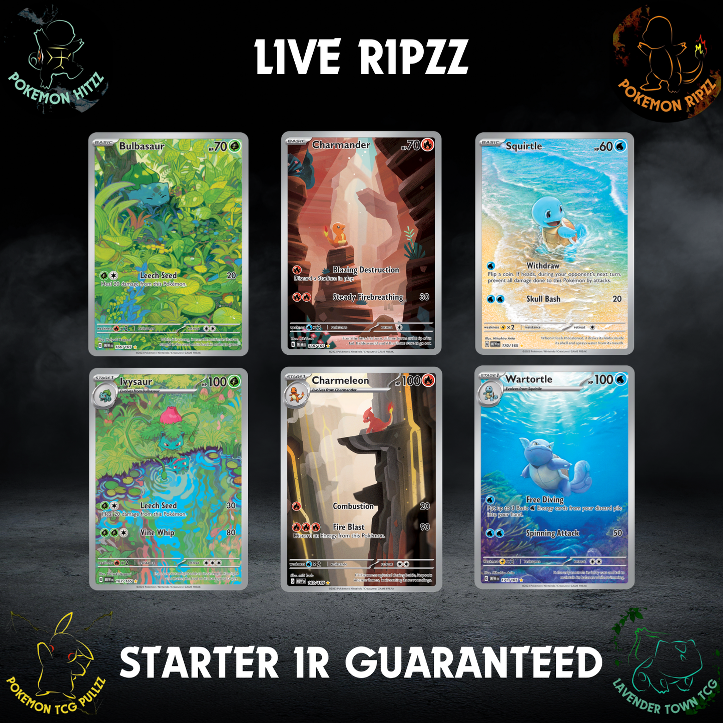 Scarlet & Violet 151 Starter IR Guaranteed